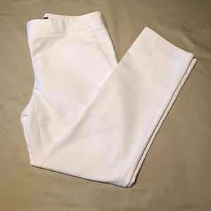 Vince Camuto White Ankle Pants